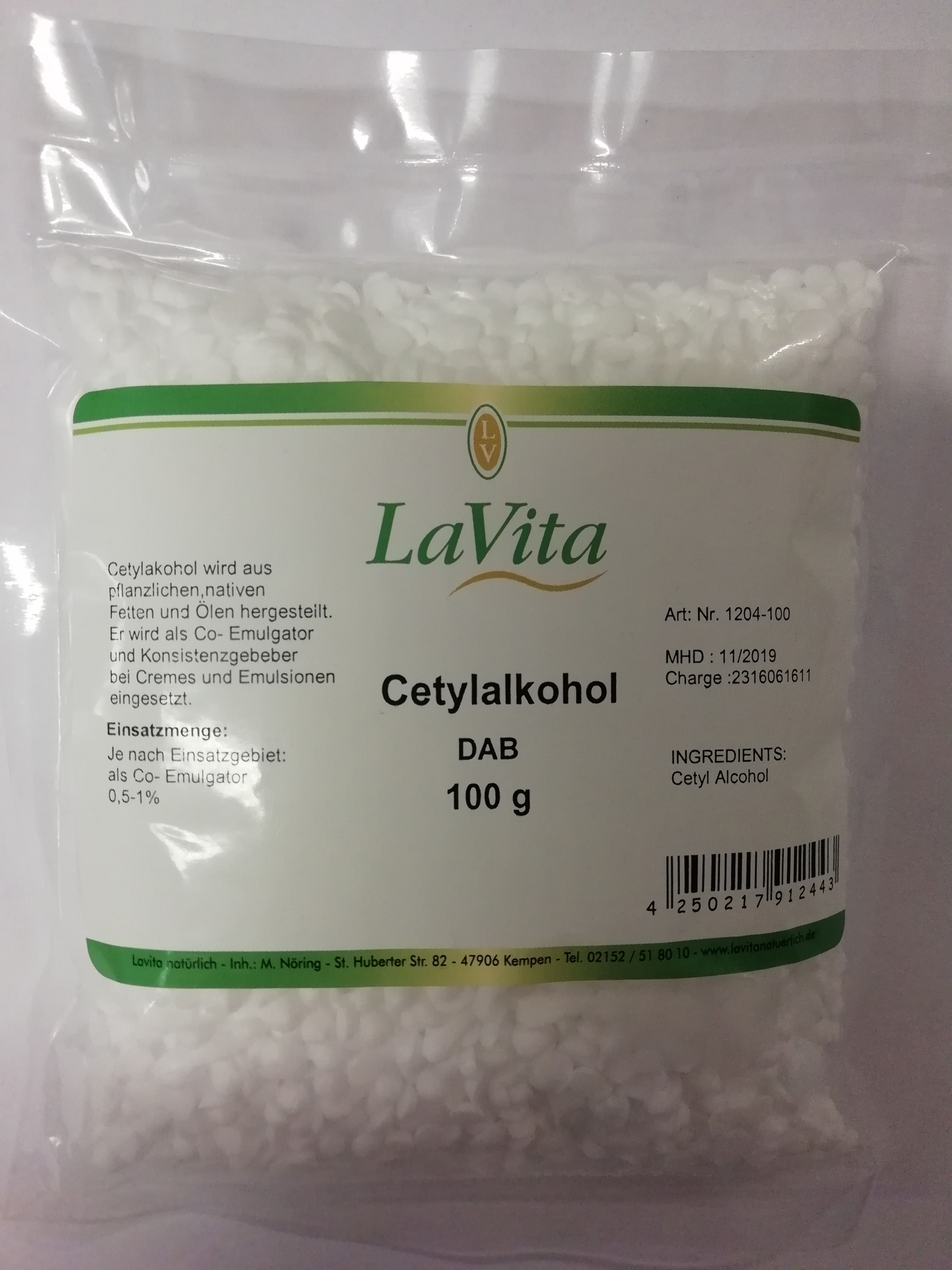 Cetylalkohol 50g