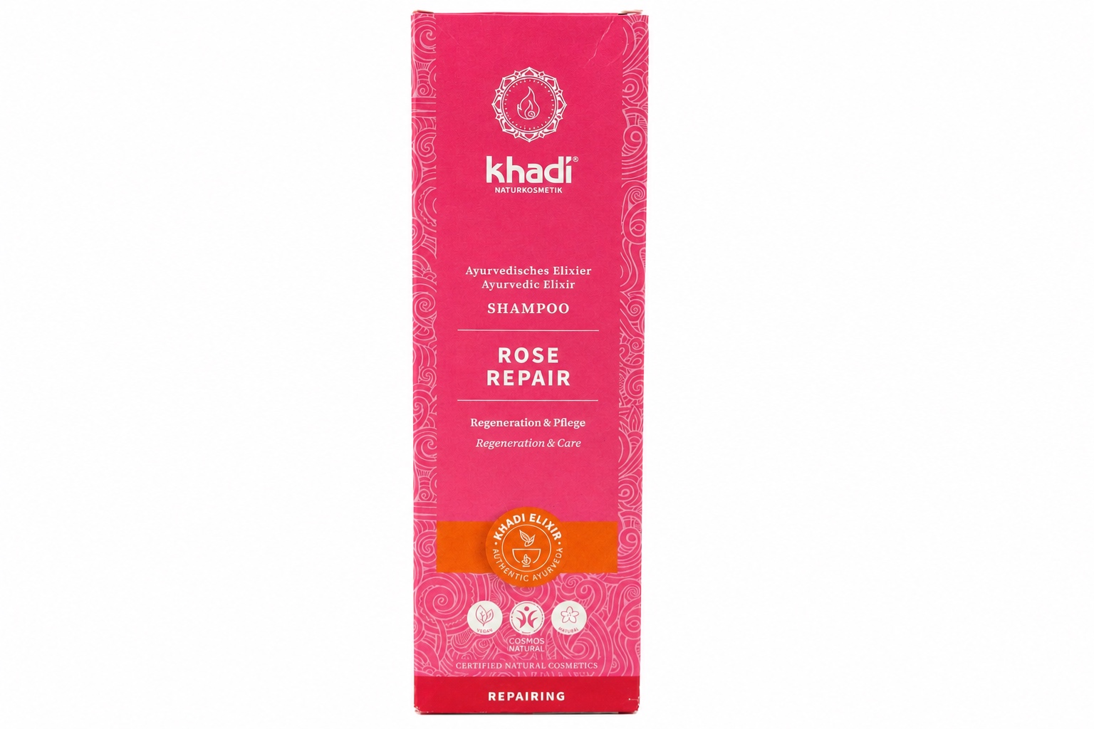AYURVEDISCHES ELIXIER SHAMPOO ROSE REPAIR khadi