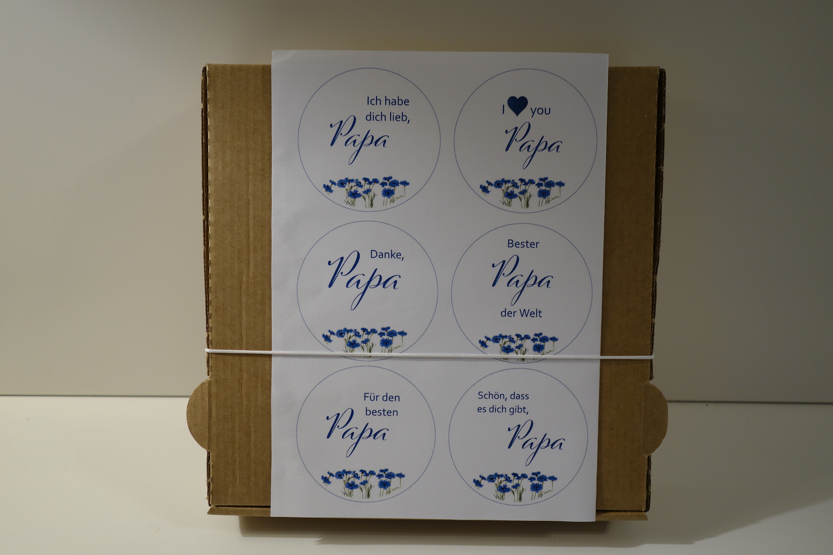 DIY-SEIFE MIT BOTSCHAFT PAPA GESCHENK-SET