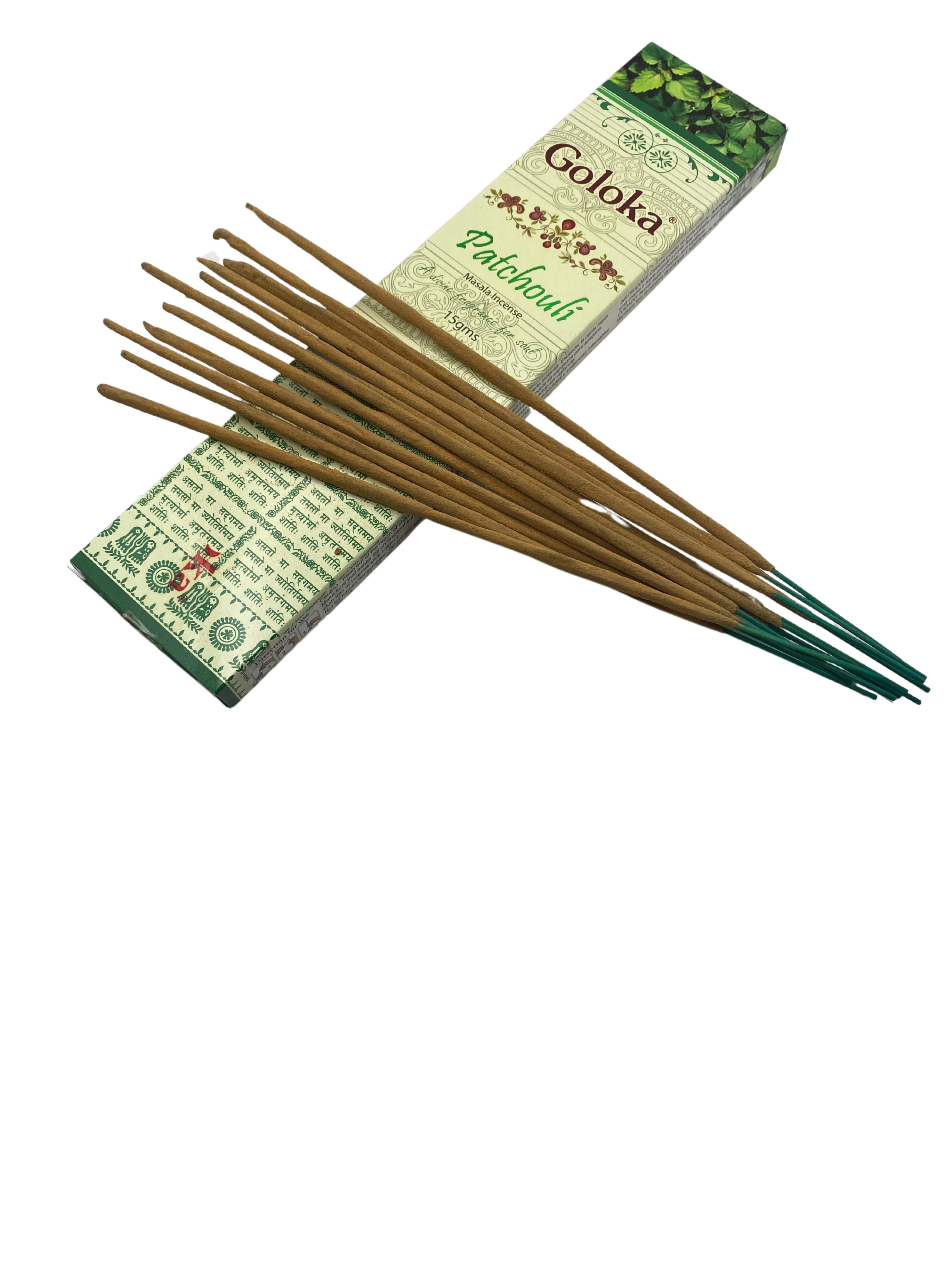 Goloka Räucherstäbchen Patchouli 15g