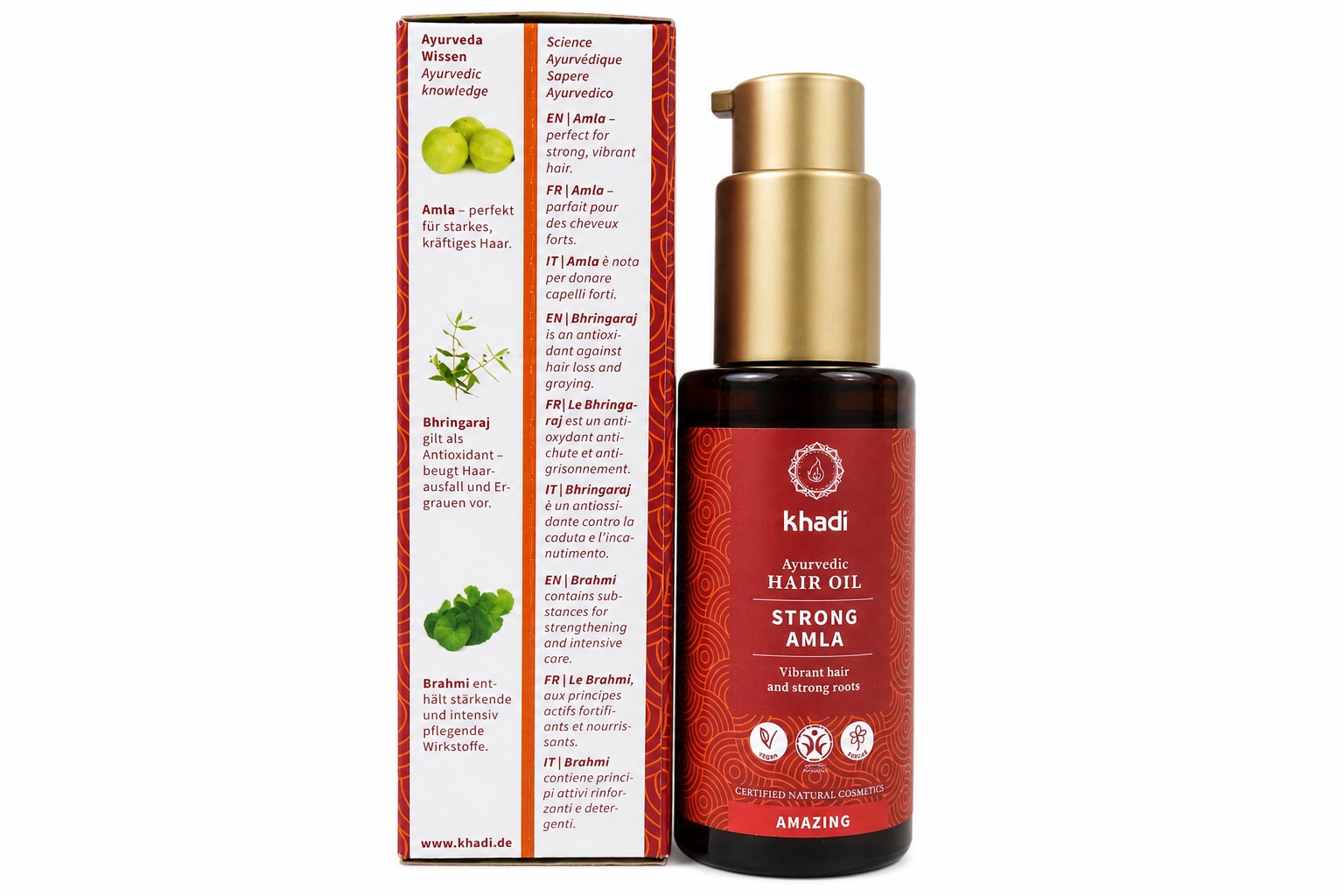 khadi Ayurvedisches Haaröl STRONG AMLA 50ml
