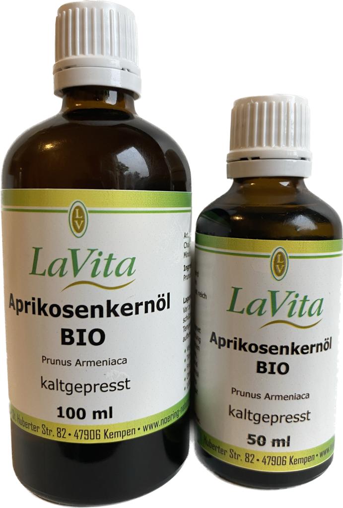 LaVita Aprikosenkernöl BIO kaltgepresst 50ml I 100ml