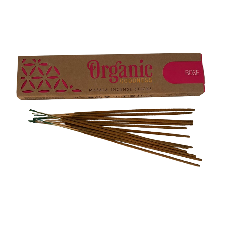 Naturreine Räucherstäbchen Song of India - 15g Rose I Jasmin I Sandalwood I Frankincense
