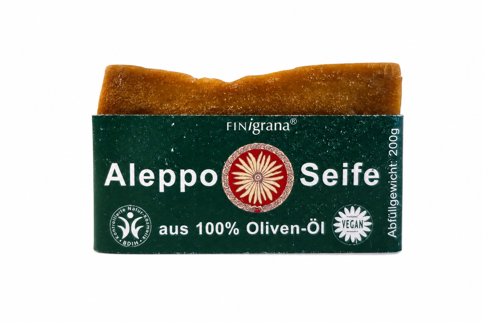 FINingrana Aleppo Seife 100% Olivenöl