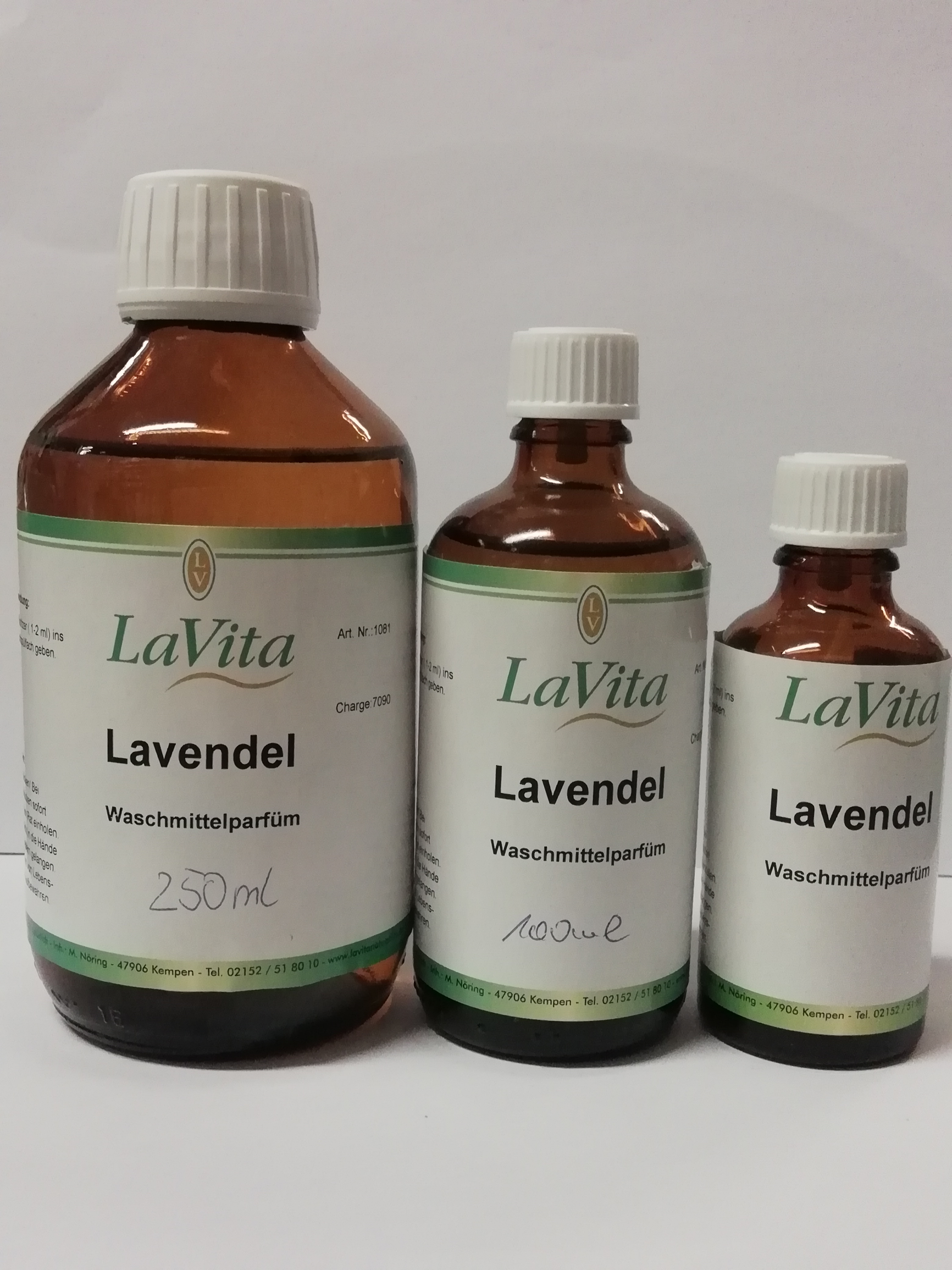 Wäscheduft / Waschmittelparfüm Lavendel LaVita 50ml I 100ml I 250ml