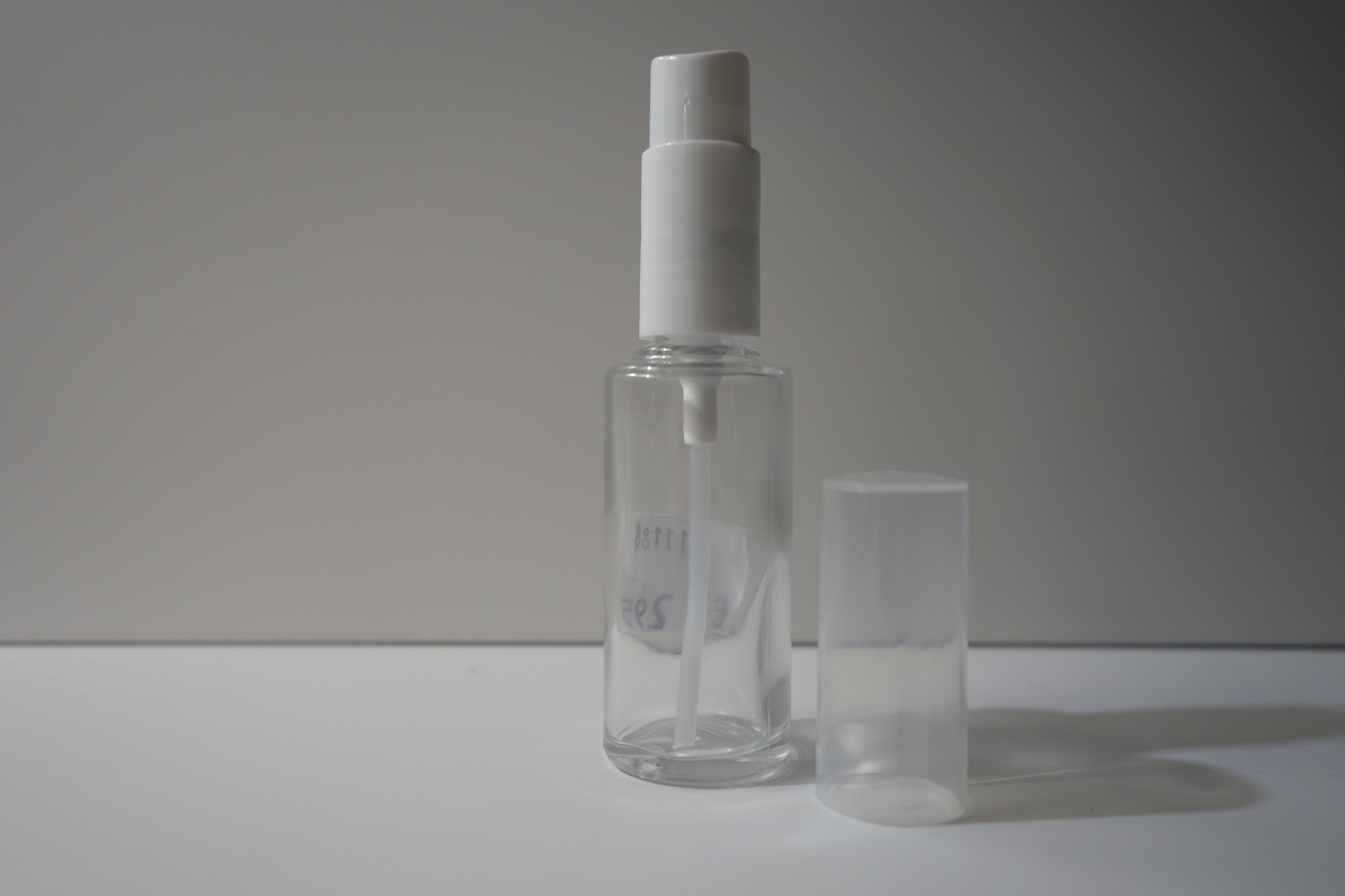 Zerstäuber / Flacon / Taschensprühflasche Glas 15ml Spinnrad